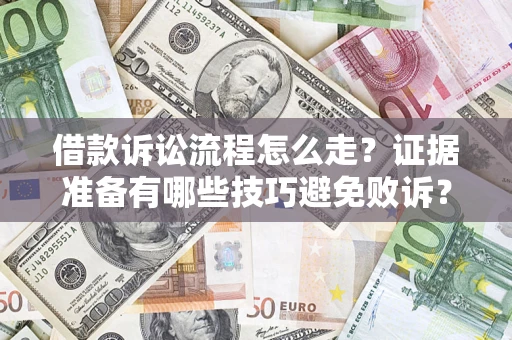 武汉借款诉讼流程怎么走？证据准备有哪些技巧避免败诉？