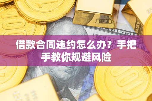武汉借款合同违约怎么办？手把手教你规避风险