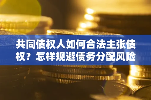 武汉共同债权人如何合法主张债权？怎样规避债务分配风险？