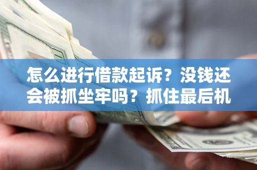 武汉怎么进行借款起诉？没钱还会被抓坐牢吗？抓住最后机会！