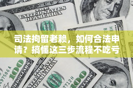 武汉司法拘留老赖，如何合法申请？搞懂这三步流程不吃亏！