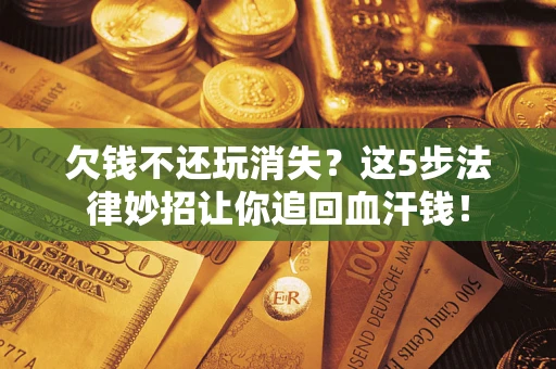武汉欠钱不还玩消失？这5步法律妙招让你追回血汗钱！