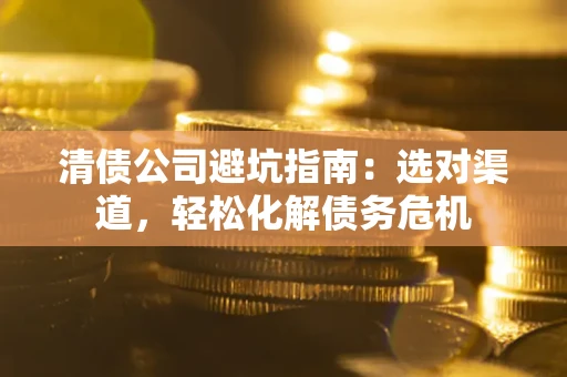 武汉清债公司避坑指南：选对渠道，轻松化解债务危机
