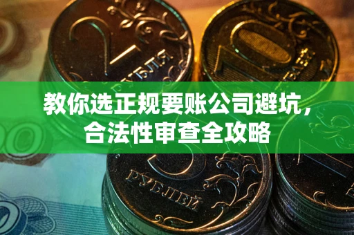 武汉教你选正规要账公司避坑，合法性审查全攻略