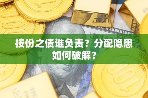 武汉按份之债谁负责？分配隐患如何破解？