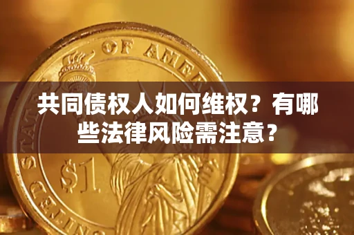 武汉共同债权人如何维权？有哪些法律风险需注意？