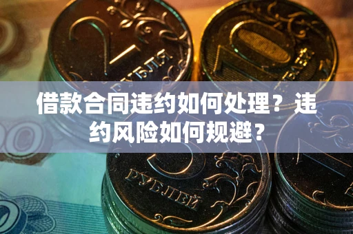 武汉借款合同违约如何处理？违约风险如何规避？