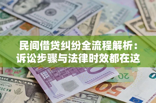 武汉民间借贷纠纷全流程解析：诉讼步骤与法律时效都在这儿了