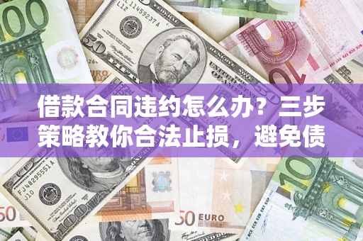 武汉借款合同违约怎么办？三步策略教你合法止损，避免债务危机升级