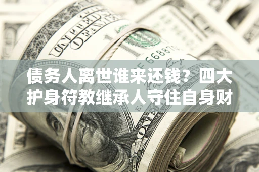 武汉债务人离世谁来还钱？四大护身符教继承人守住自身财产